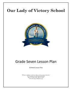 Lesson Plans - Grade 07 (Bundle)
