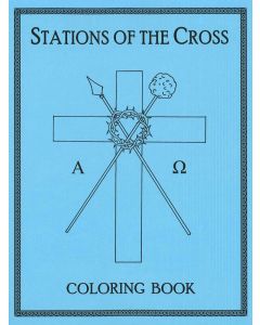Stations of the Cross Coloring Book 1