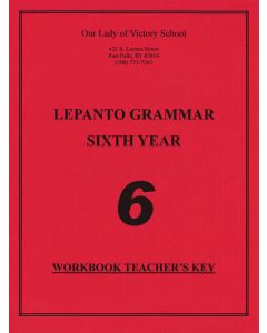 Lepanto Grammar 6 Workbook Teacher Key
