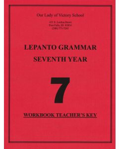 Lepanto Grammar 7 Teacher Key 1
