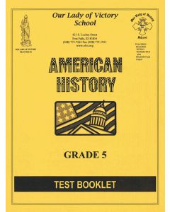 American History Test Booklet 1