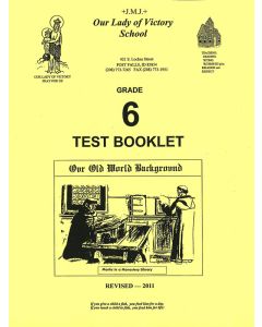 Our Old World Background Test Book