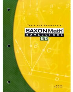 Saxon 6/5 Tests and Worksheets 1