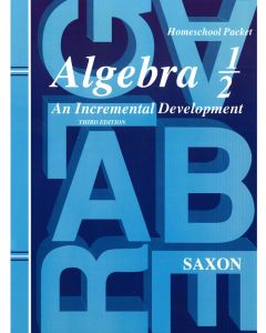 Saxon Algebra 1/2 Answer Key 1