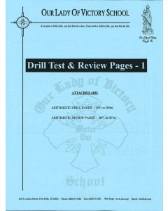 Drill Test & Review Pages 1 1