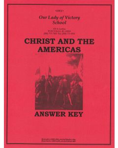 Christ and the Americas ANSWER KEY