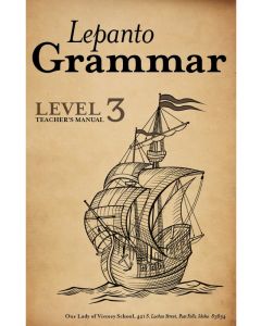 Lepanto Grammar 3 Teacher's Manual 1