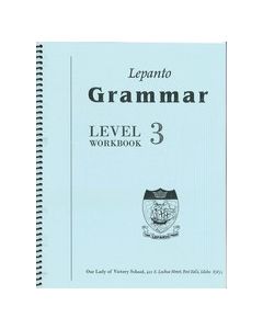 Lepanto Grammar 3 Workbook