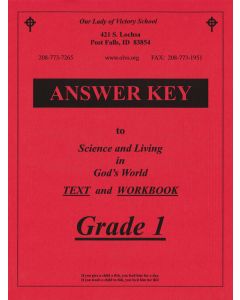 Science & Living in God's World 1 Answer Key