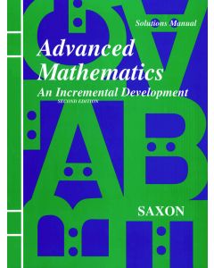 Saxon Advanced Math Solutions Manual (2nd edition) 1