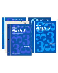 Saxon 3 Home Study Kit 1