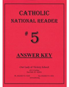 Catholic National Reader #5 Answer Key