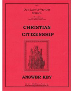 Christian Citizenship Answer Key