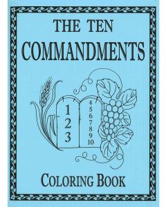 Ten Commandments Coloring Book