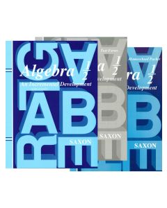 Saxon Algebra 1/2 Set (3rd Edition) 1