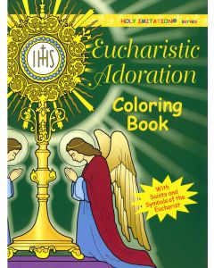 Eucharistic Adoration Coloring Book (Holy Imitation)