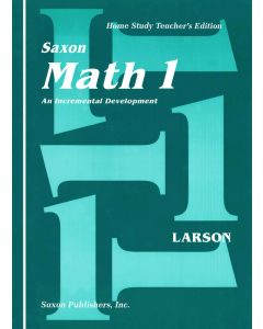 Saxon 1 Teacher Manual 1