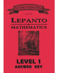 Lepanto Math Level 1 Answer Key