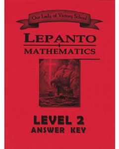 Lepanto Math Level 2 Answer Key 1