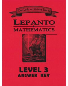 Lepanto Math Level 3 Answer Key