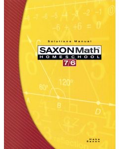 Saxon 7/6 Solutions Manual 1