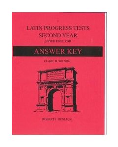 Latin 2nd Year (III) Progress Tests Answer Key 1