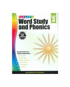 Spectrum Word Study & Phonics 3 - 3rd Grade 1