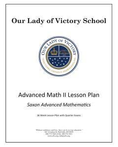 Advanced Math II
