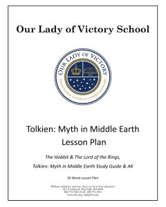 Tolkien_Myth in Middle Earth