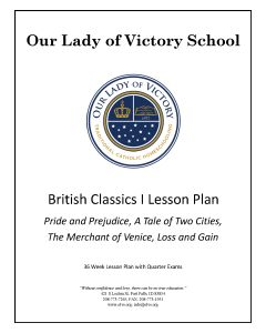Lesson Plans - Grade 12 British Classics I