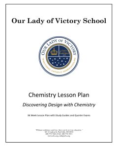 Lesson Plans - Grade 11 Science Chemistry