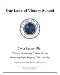 Lesson Plans - Grade 12 Civics