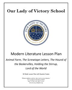 Lesson Plans - Grade 11 Modern Literature