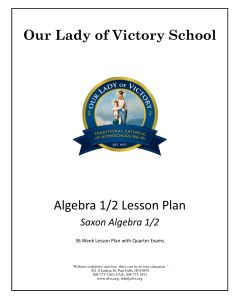 Lesson Plans - Grade 08 Math